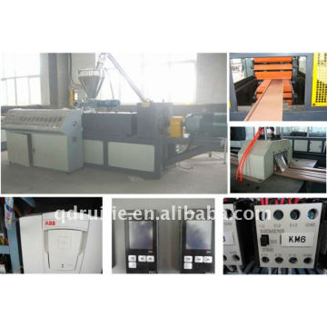 WPC floor production machine